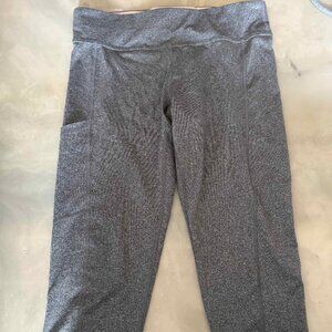 3/4 Sport Legging Gray Size Medium